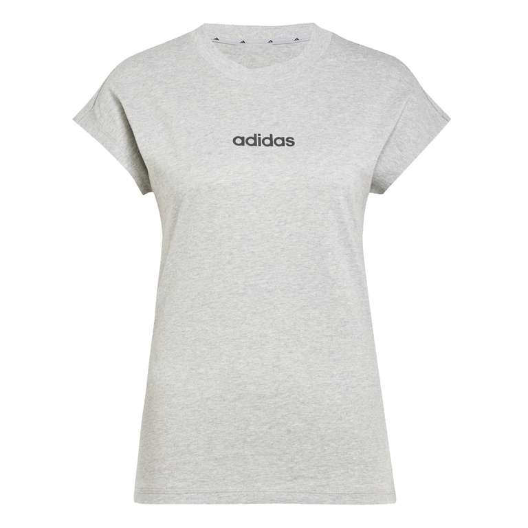 Adidas Medium Grey Heather/Black T-shirt - Size XXL