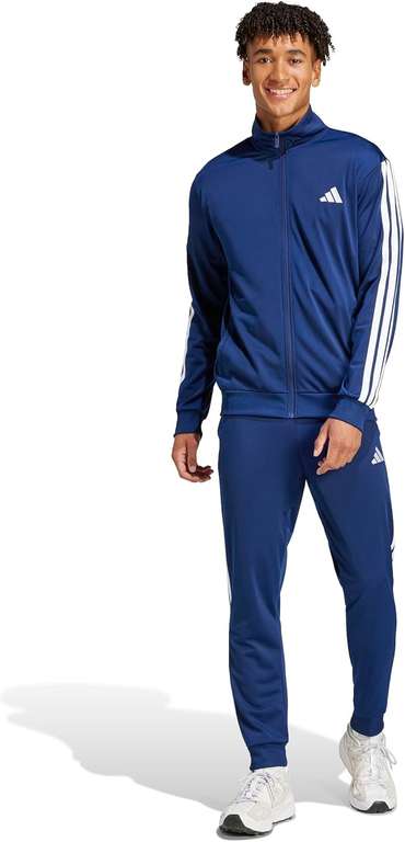 Adidas Men's Sportswear Tracksuit in Navy (size medium)
