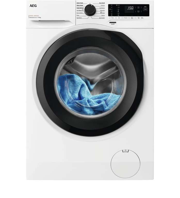 AEG LFE50144B 10Kg Washing Machine White 1400 RPM A Rated - w/Code, Sold By AO (UK Mainland)