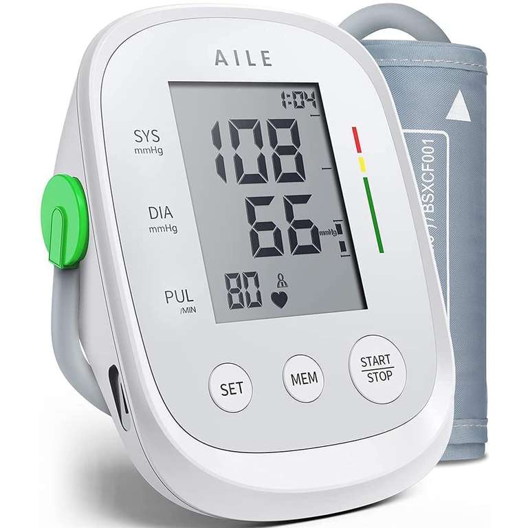 AILE Blood Pressure Monitors, Blood Pressure Machine Upper Arm Large Cuff(8.7"-16.5")