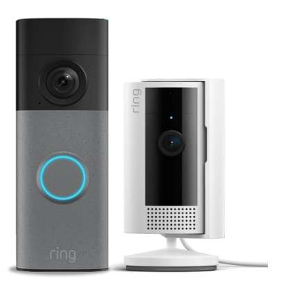 All-new Ring Battery Video Doorbell + Ring Indoor Camera (Prime Exclusive)