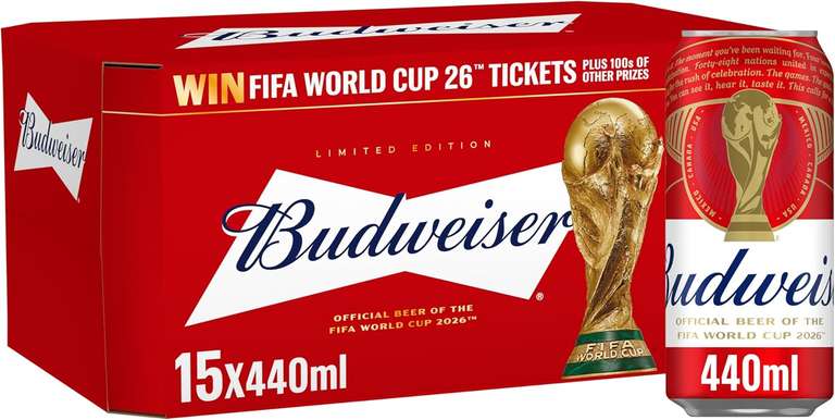 Any 2 Multipacks for £19.66 (Budweiser, Stella, Desperados)