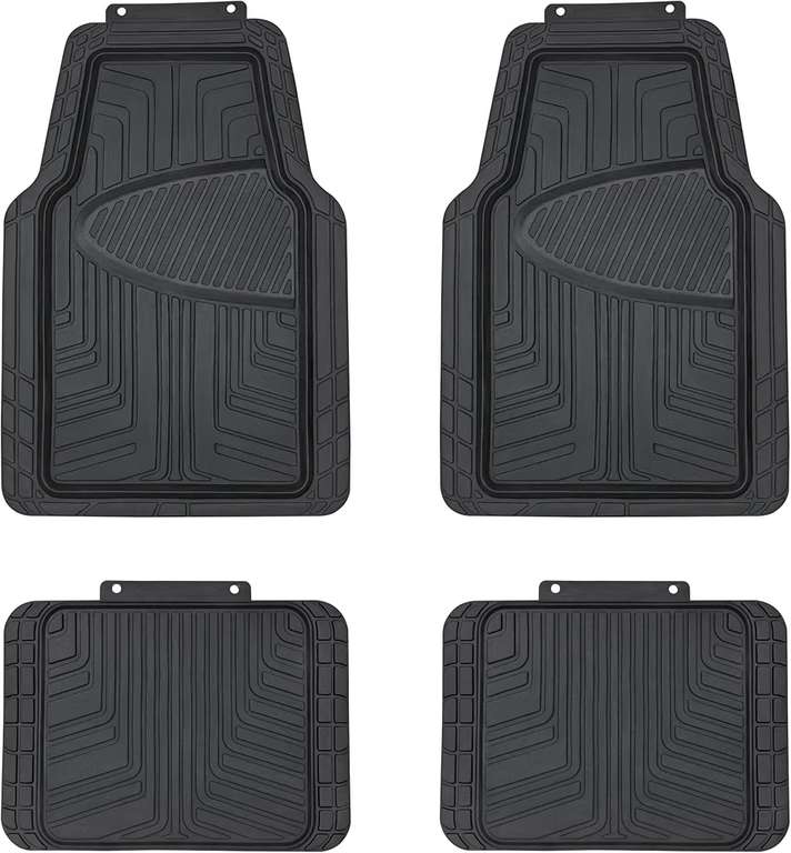 Amazon Basics 4-Piece All-Season Rubber Floor Mat - Like New, discount at checkout // Get New for £12.51 - Sold by Amazon Resale