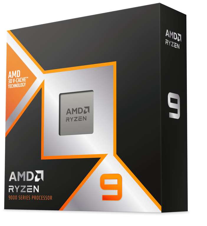 AMD Ryzen 9 9950X3D Processor - AM5 CPU Socket (16 Cores, 32 Thread. 4.3Ghz) - Sold by Regenerate Doncaster