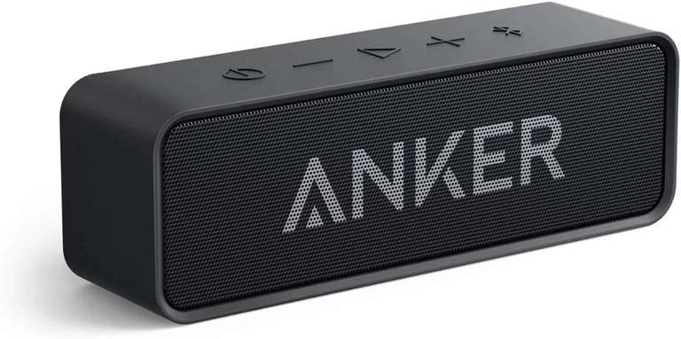 Anker Bluetooth Speaker Stereo Sound BassUp Portable for Home/Travel IPX5 24H
