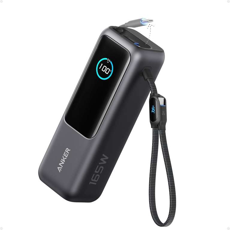 Anker Laptop Power Bank 25,000mAh Portable Charger With Triple 100W USB-C Ports (w/ code) - sold by Anker Refurbished Shop
