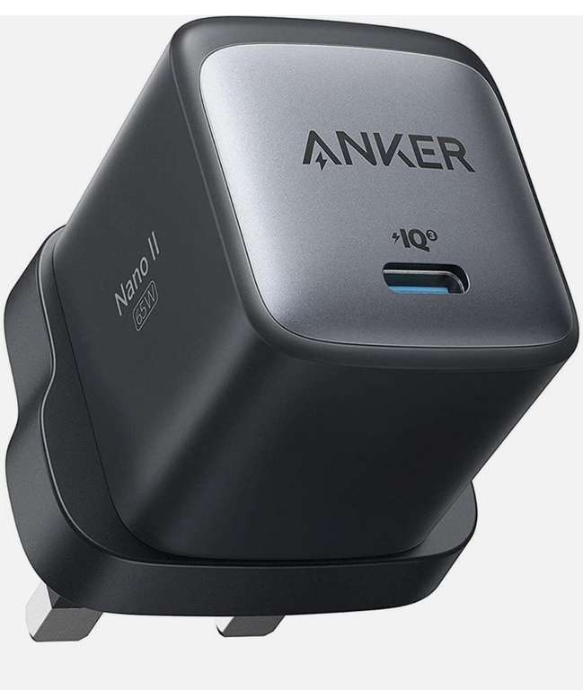 Anker NanoII 65W GaNII PPS Fast USB-C Charger Adapter for MacBook Pro&Air /Galaxy - with codes by anker official shop