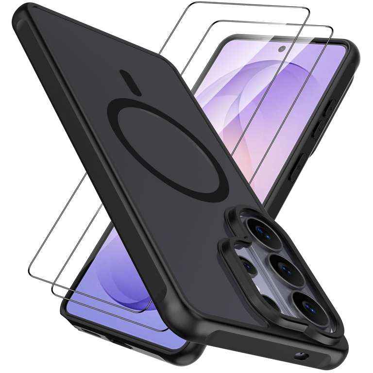 AOKUMA for Samsung Galaxy S26 ultra Case with 2 Pack Screen Protector + Magsafe - Sold by AOKUMA /FBA