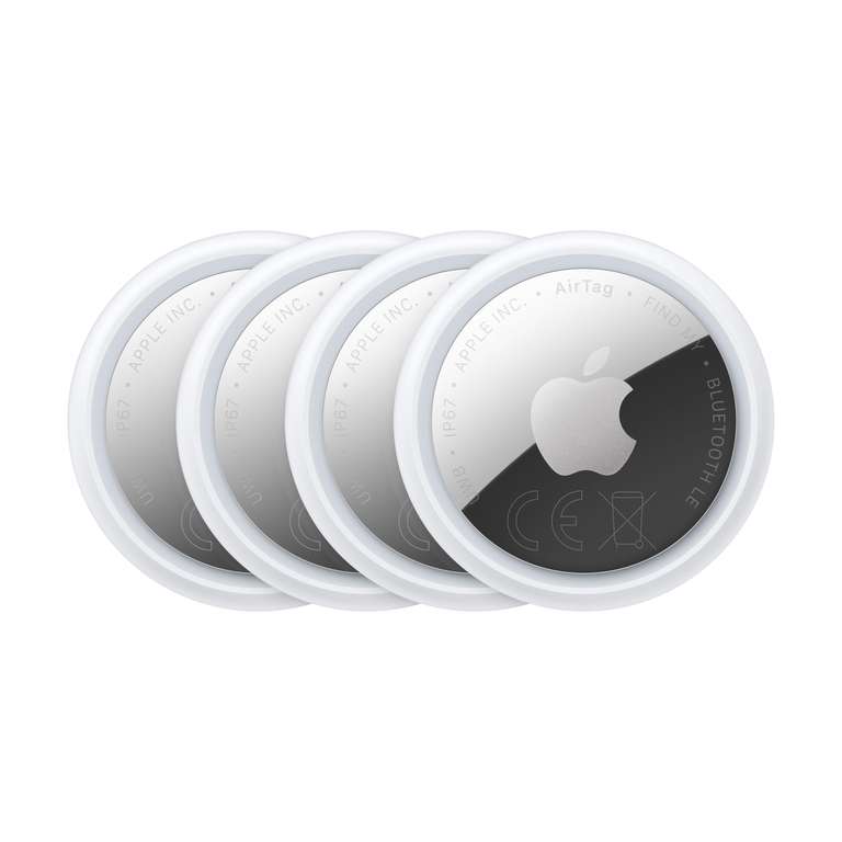 Apple AirTag 4 pack (2nd generation) w/ voucher