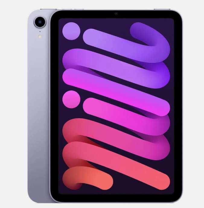 Apple iPad Mini 6 8.3'' iPadOS 26.4.1 256GB WiFi Purple Tablet used with code - Lizard Tech Shop