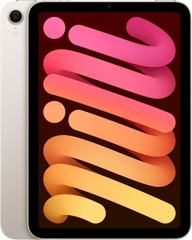 Apple iPad mini (A17 Pro): Apple Intelligence, 8.3-inch Liquid Retina Display, 128GB, Wi-Fi 6E, Touch ID — Starlight