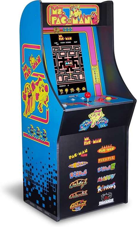 Arcade1Up Ms. PAC-MAN Classic SE Arcade Game Machine - sold and dispatched by Spreetail.
