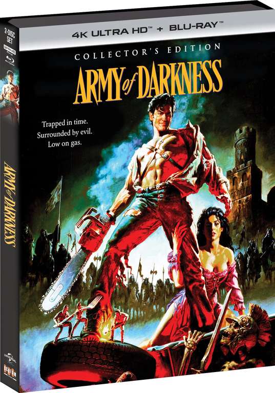 Army of Darkness (1992) 4K UHD Blu-ray Collectors Edition - Sold by Amazon U.S