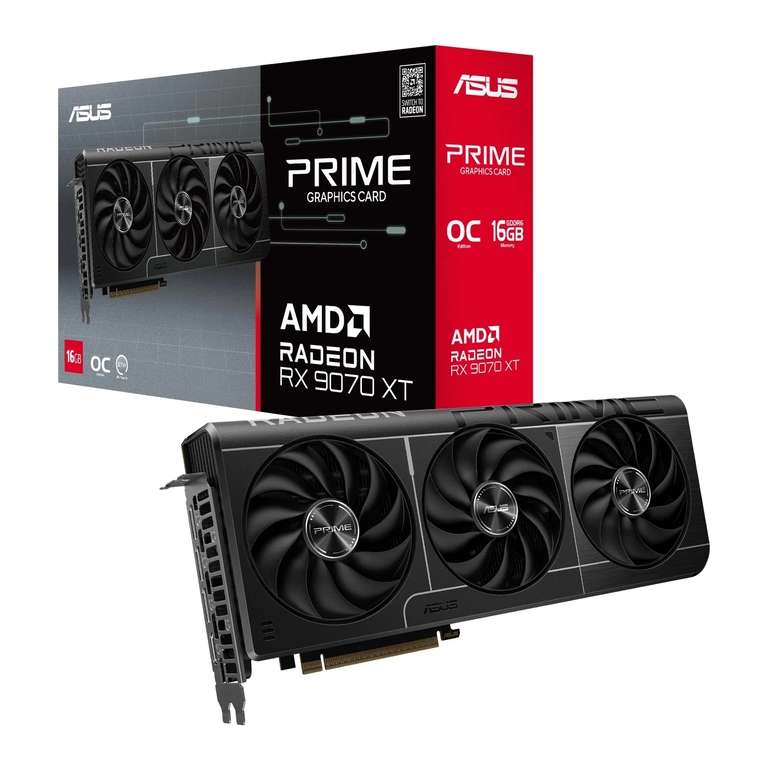 ASUS “ASUS Radeon RX 9070 XT PRIME‑RX9070XT (with code) sold by STOCS UK