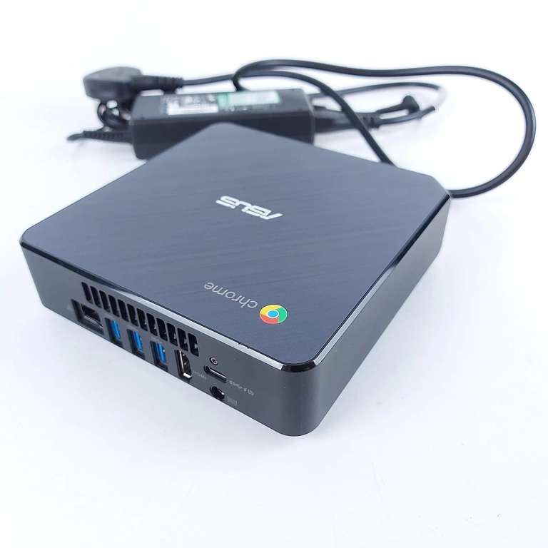 ASUS Chromebox 3 i5-8250U Compact Mini PC Desktop 8GB RAM 128GB SSD ChromeOS Refurb Very Good - With Code - sold by Edinburgh Remakery