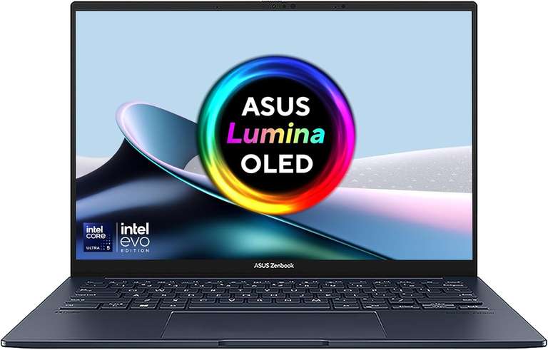 ASUS Zenbook 14 OLED 14.0" Touchscreen Intel Core Ultra 5-225H, 16GB RAM, 512GB PCIe SSD Laptop with code at AO (UK mainland)