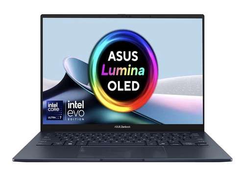 Asus Zenbook 14 WUXGA, Touch, OLED, Intel Ultra 5 225H, 16GB RAM, 512GB SSD, Win11, Laptop, Blue - W/Code - sold by AO (UK Mainland)