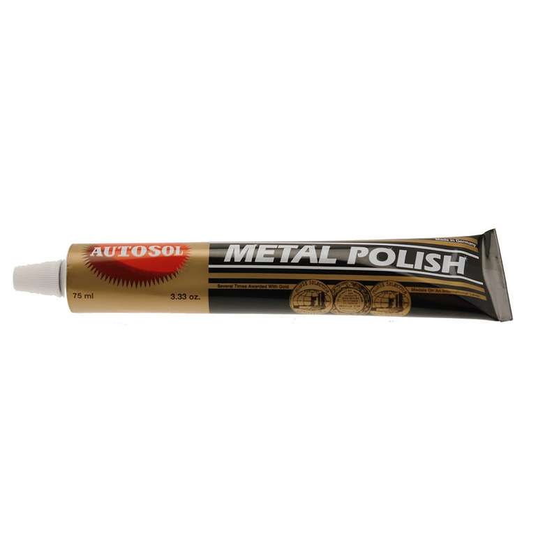 Autosol Metal Polish Paste for Home, Bike, Boat and Car Cleaning