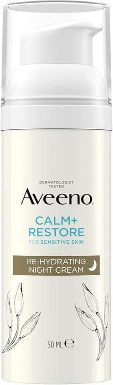 AVEENO Face CALM+RESTORE Re-Hydrating Night Cream (1 x 50ml)