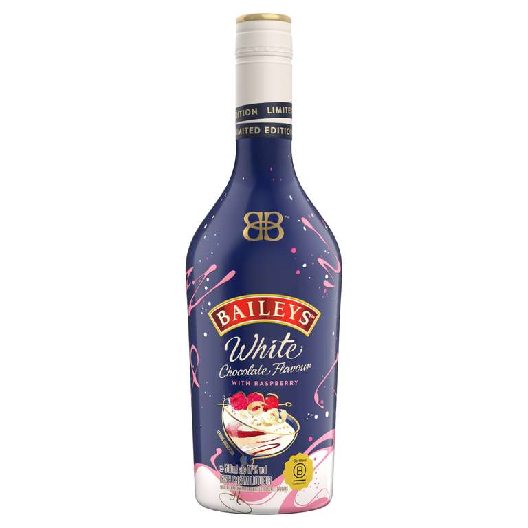Baileys White Chocolate Flavour with Raspberry Liqueur 50cl