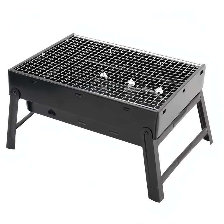 BBQ Barbecue Grill, Portable BBQ grill easy-to-use, Foldable, Stainless Steel Smoker. Sold by dashug FBA