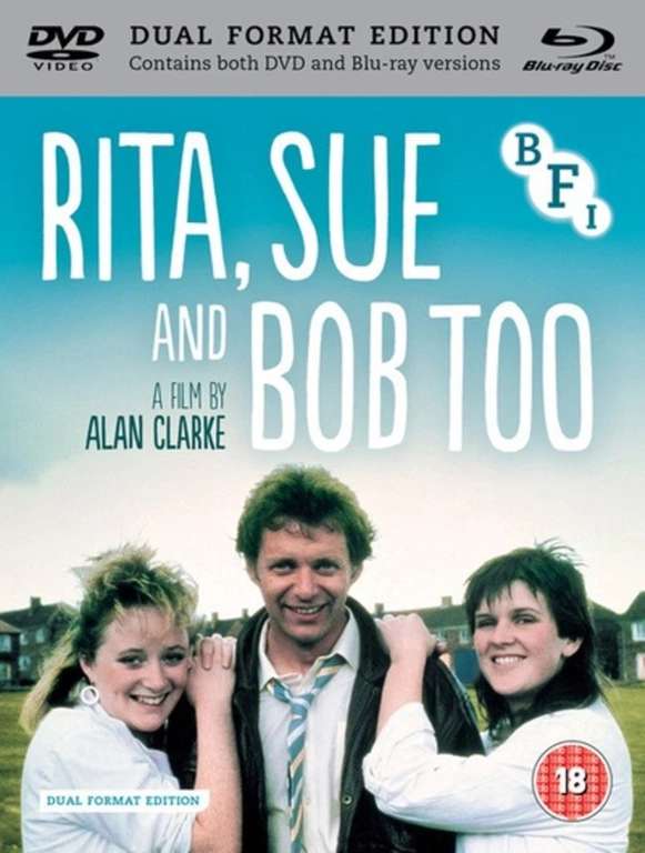 BFI Rita, Sue & Bob Too Blu Ray & DVD - Rarewaves Outlet