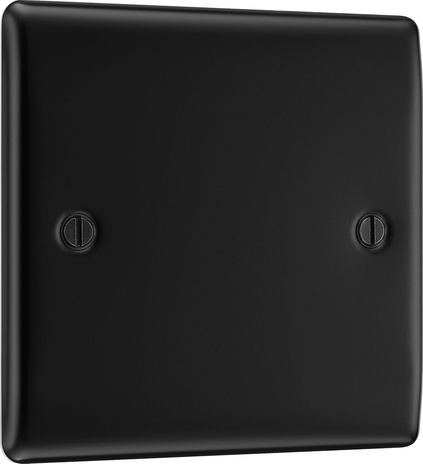 BG Electrical Single Wall Light Switch, 2 Way, Screwless Front Plate, Round Edges, Evolve, Matt Grey, 20A, 16AX, PCDMG12B - (x4 for £11.40)