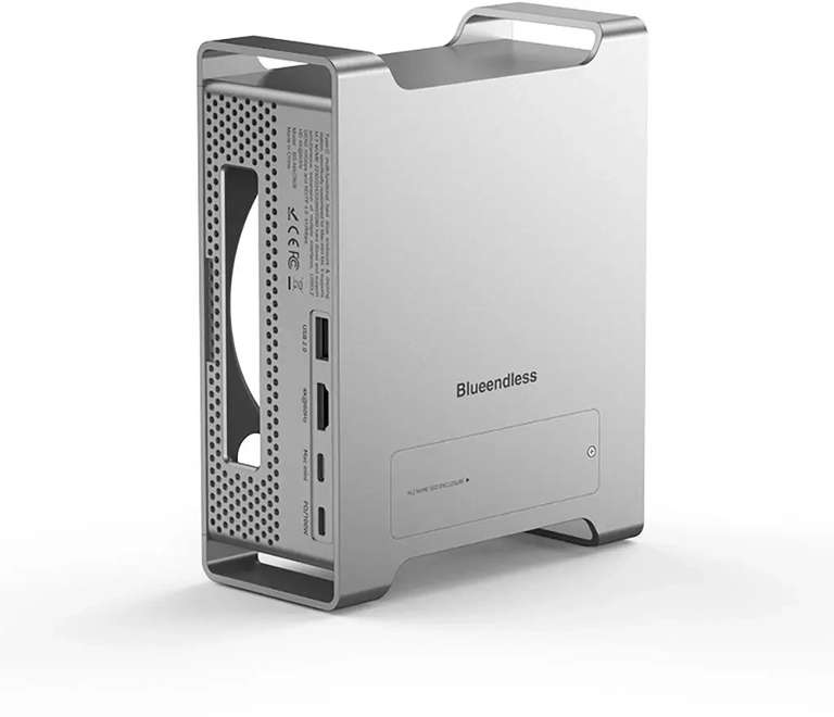 Blueendless SSD Docking Stand with M.2 NVMe SSD Enclosure (Welcome / New user deal) Blueendless Global Store