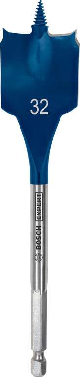 Bosch 1x Expert Self Cut Speed Spade Drill Bit - Length 152mm (For Softwood, Particleboard, Ø 32.00 mm)