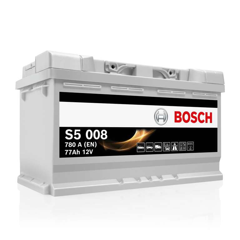 Bosch S5 008 Car Battery 77Ah 780A