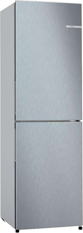 Bosch Series 2 KGN27NLEAG Fridge Freezer, NoFrost, Stainless Steel - Includes Unpack, Install & Haul Away