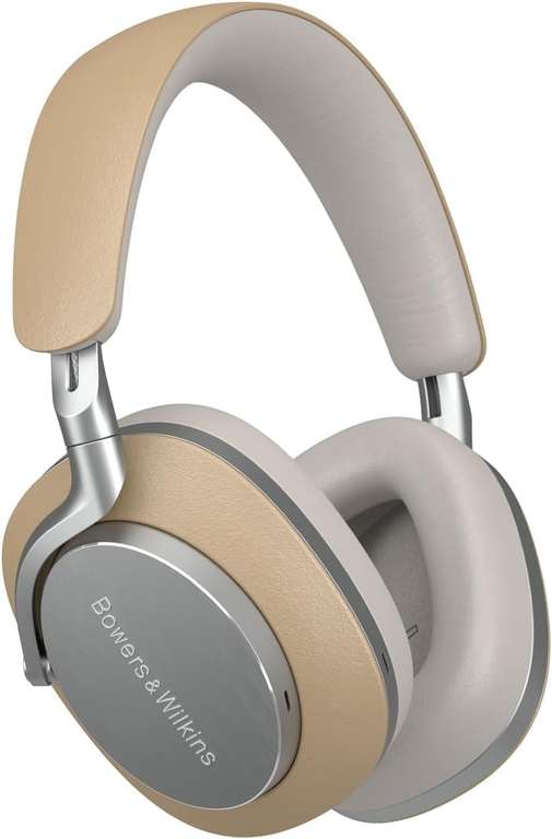 Bowers & Wilkins Px8 Wireless Headphones, Noise Cancelling Over-Ear Bluetooth Headphones with High-Resolution Audio, 6-Mic ANC