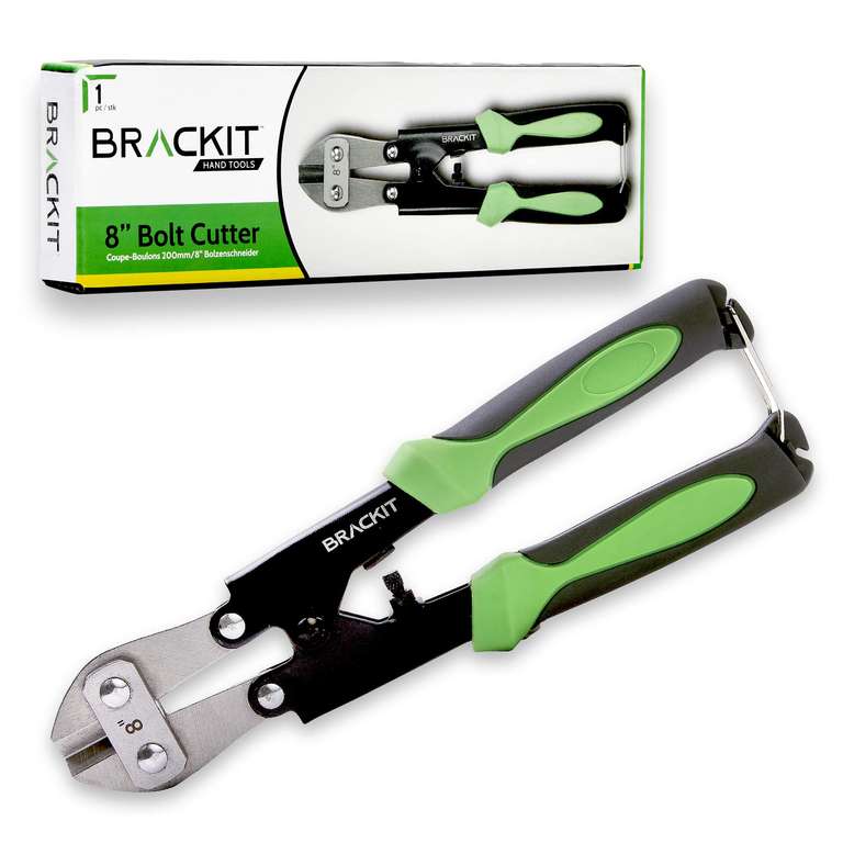 Brackit Bolt Cutter 8” (200mm) | CR-MO Steel | Mini Cropper Tool