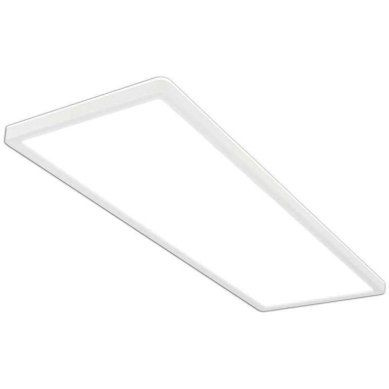 BRILONER - LED Panel, Ultra Slim Ceiling Light with Backlight Effect, 22W, 30000 lum, 4000K, LED Flush mount Lamp, Living Room Light