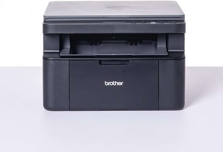 Brother DCP-L1640W Wireless, Mono Laser Multifunction Printer, 20 PPM, USB, Ethernet & Wi-Fi, A4 Print/Copy/Scan, 2 line LCD Control Panel