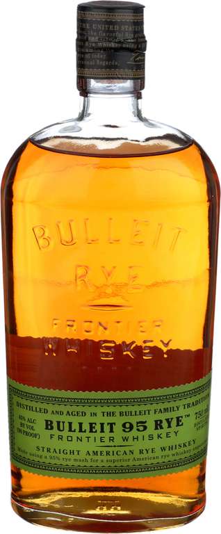 Bulleit 95 Rye Bourbon Frontier Whiskey - Prime deal