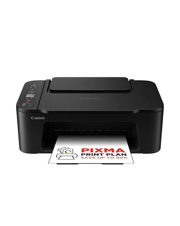 Canon PIXMA TS3750i Wireless Colour All-in-One Inkjet Printer - A4 Print, Copy, Scan with PIXMA Print Plan Compatible