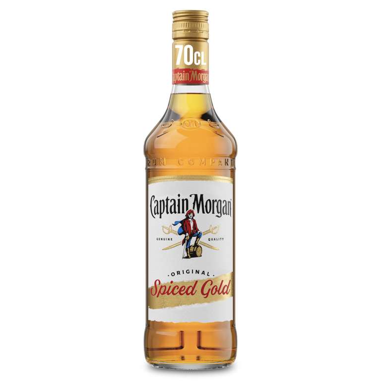 Captain Morgan Original Spiced Gold 35% vol 70cl - Pack of 6