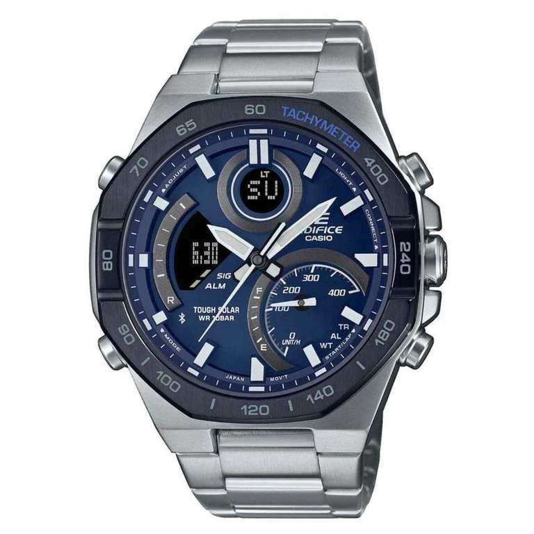 Casio Edifice Bluetooth Tough Solar ECB-950DB-2AEF Watch with code at H.S.Johnson Jewellers