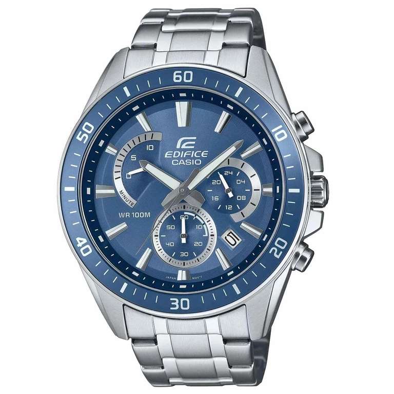 Casio Edifice Men's Chronograph Watch with code at H.S.Johnson Jewellers