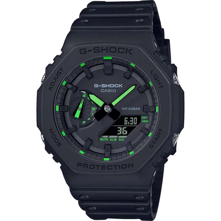 G-Shock GA-2100-1A3ER Utility Black Series Watch / Models: GA-2110SU-3AER/ GA-2100-1AER - £66.30 - With Code - Sold by H.S.Johnson Jewellers