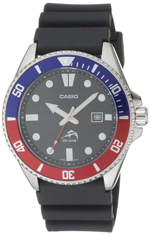 Casio Marlin Pepsi Bezel Men's Watch 200M Diver via Amazon US