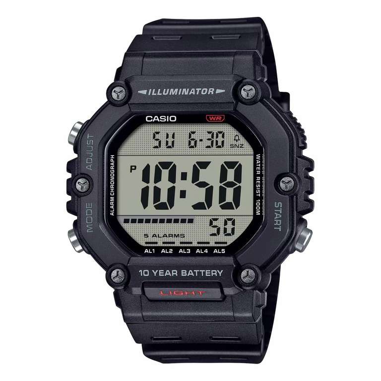 Casio Men Digital Quartz Watch Casio Collection AE-1600H-1AV