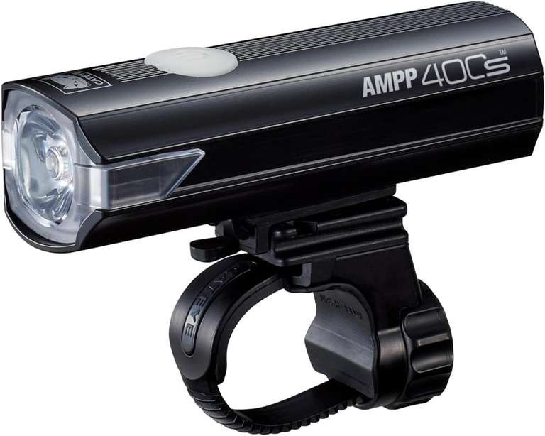 CatEye AMPP Super Bright LED Bicycle Front Lights - OptiCube Technology, IPX4 Waterproof Rated, FlexTight Easy Fit Bracket