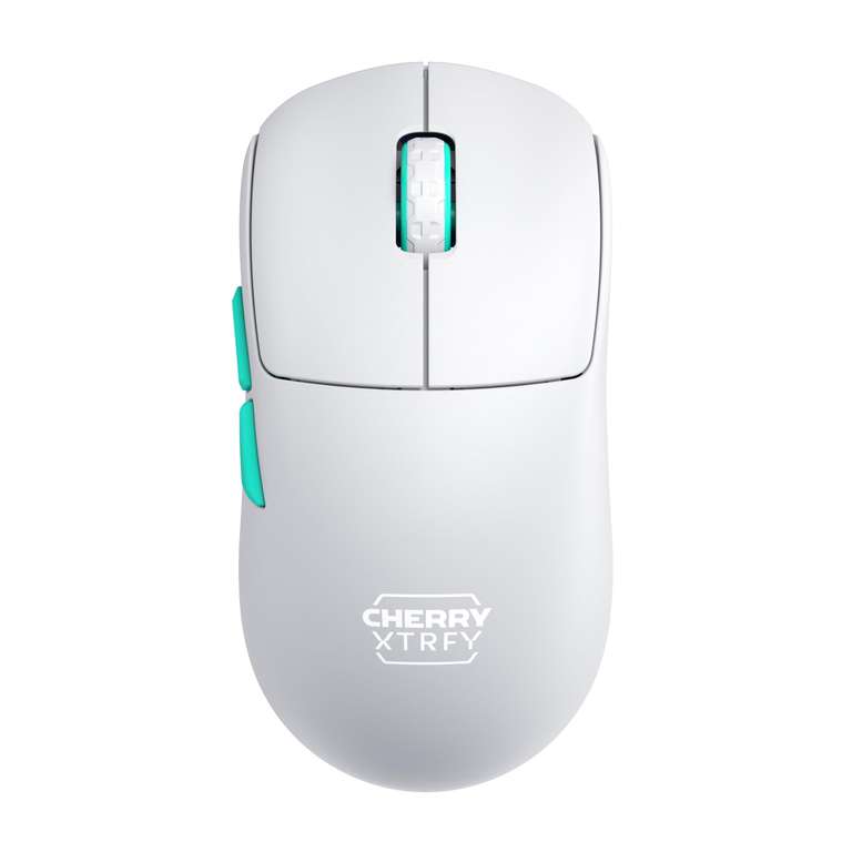 CHERRY XTRFY M68 Wireless, Ultra-Light Cordless Gaming Mouse, 2.4 GHz RF, Optimised for esports, Symmetrical Shape with Ultra-Low Front