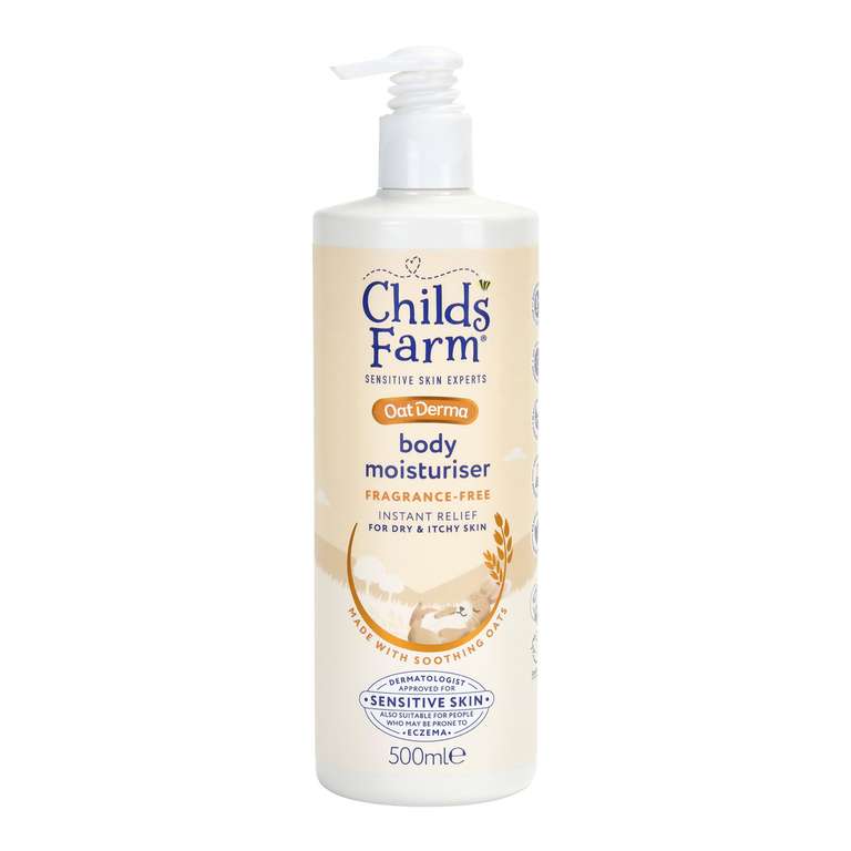 Childs Farm OatDerma Body Moisturiser 500ml