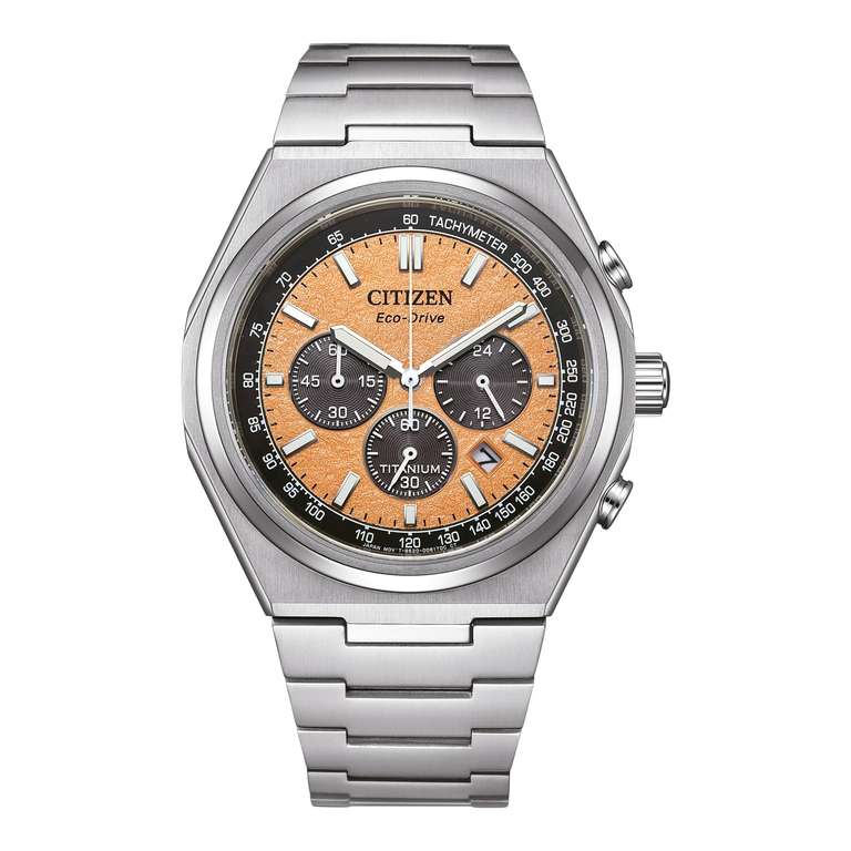 Citizen Zenshin 60 Titanium Automatic Watch - Blue