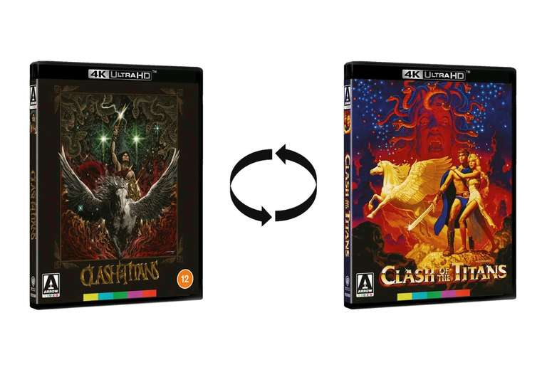 Clash of the Titans Limited Edition (4K UHD Blu-ray) (PRESALE 16/11/2026) with code - Sold by Rarewaves Outlet