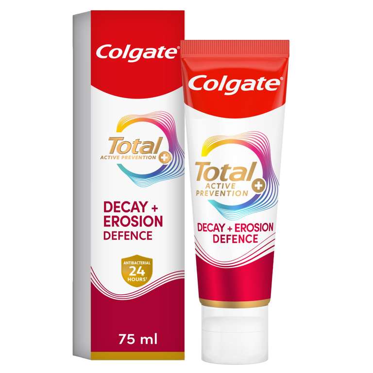 Colgate Decay and Errosion Toothpaste x4 (Also 4 for 3 With 1st Time S&S)