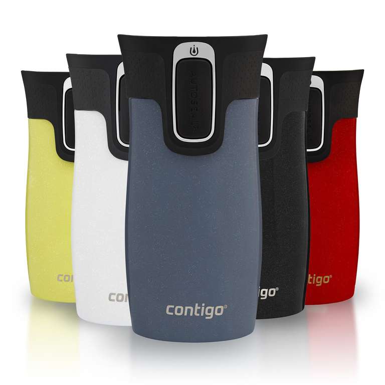 Contigo West Loop Mini Autoseal Travel Mug | Stainless Steel Thermal Mug | Leakproof Tumbler